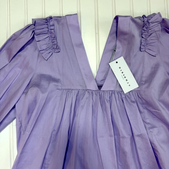NWT Harshman Lilac Cheryl Blouse Size Small - Picture 4 of 8